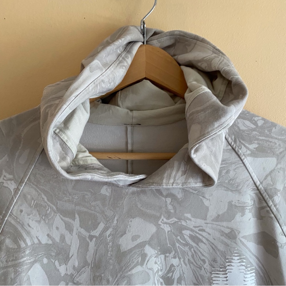 Lululemon Team Canada City Sweat Pullover Hoodie Men XXL Metamorphosis Beige - Picture 5 of 15